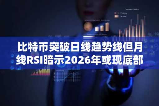 比特币突破日线趋势线但月线RSI暗示2026年或现底部