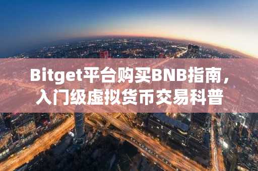 Bitget平台购买BNB指南,入门级虚拟货币交易科普
