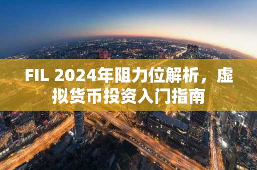 FIL 2024年阻力位解析，虚拟货币投资入门指南