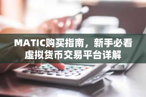 MATIC购买指南，新手必看虚拟货币交易平台详解