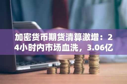 加密货币期货清算激增：24小时内市场血洗，3.06亿美元化为乌有