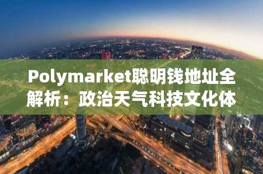 Polymarket聪明钱地址全解析：政治天气科技文化体育五大赛道精选26个高胜率账号
