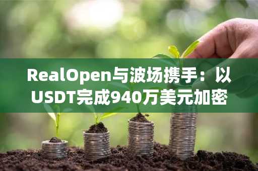 RealOpen与波场携手：以USDT完成940万美元加密货币房地产交易