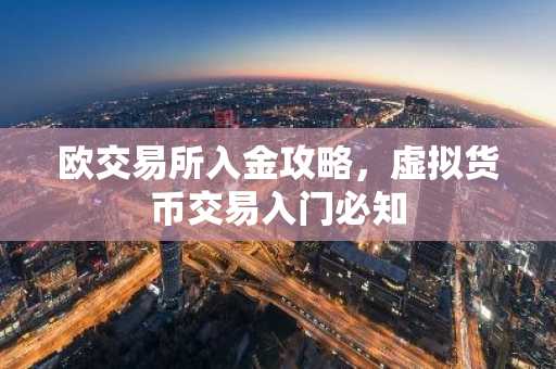 欧交易所入金攻略，虚拟货币交易入门必知