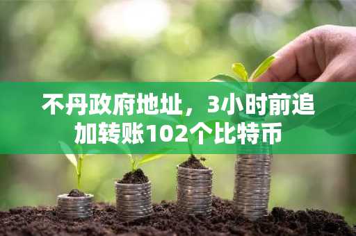 不丹政府地址，3小时前追加转账102个比特币