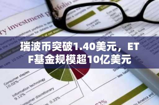 瑞波币突破1.40美元，ETF基金规模超10亿美元
