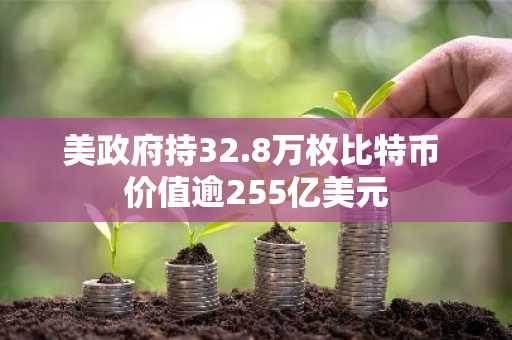 美政府持32.8万枚比特币 价值逾255亿美元