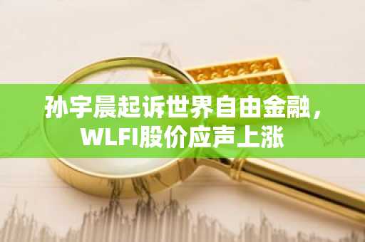 孙宇晨起诉世界自由金融，WLFI股价应声上涨