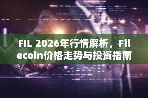 FIL 2026年行情解析，Filecoin价格走势与投资指南