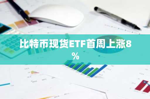 比特币现货ETF首周上涨8%