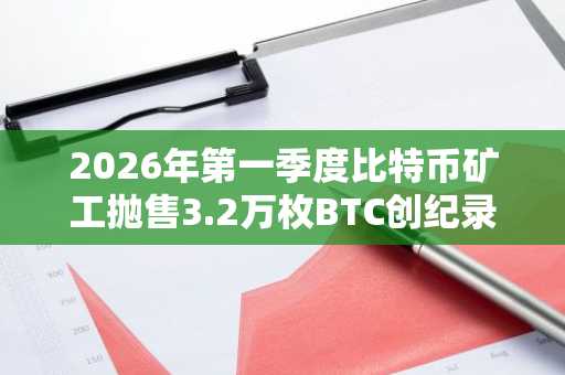2026年第一季度比特币矿工抛售3.2万枚BTC创纪录，算力价格承压加剧