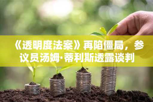 《透明度法案》再陷僵局，参议员汤姆·蒂利斯透露谈判仍在进行中