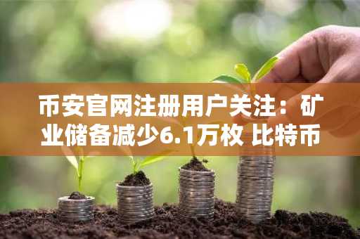 币安官网注册用户关注：矿业储备减少6.1万枚 比特币抛售潮来袭