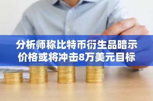 分析师称比特币衍生品暗示价格或将冲击8万美元目标