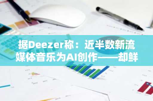据Deezer称：近半数新流媒体音乐为AI创作——却鲜有人听