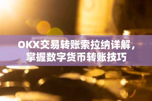OKX交易转账索拉纳详解，掌握数字货币转账技巧
