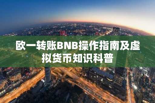 欧一转账BNB操作指南及虚拟货币知识科普