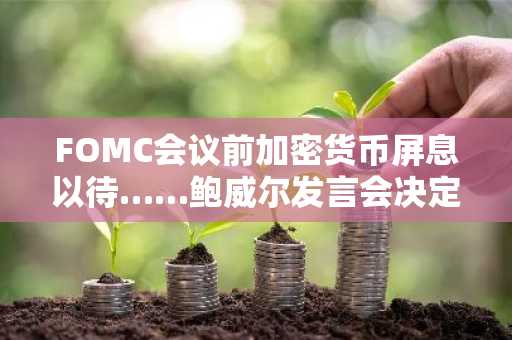 FOMC会议前加密货币屏息以待……鲍威尔发言会决定走向吗？