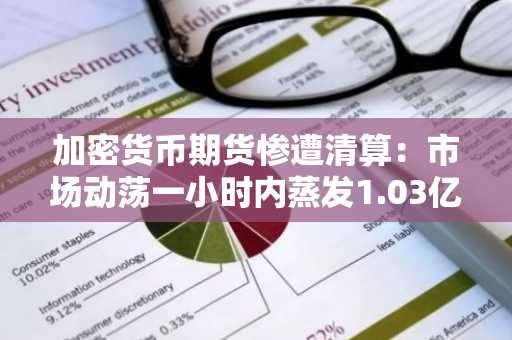 加密货币期货惨遭清算：市场动荡一小时内蒸发1.03亿美元