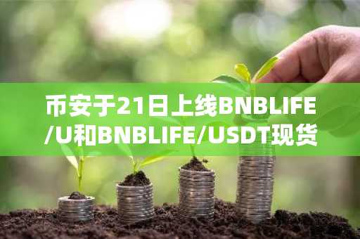 币安于21日上线BNBLIFE/U和BNBLIFE/USDT现货交易对