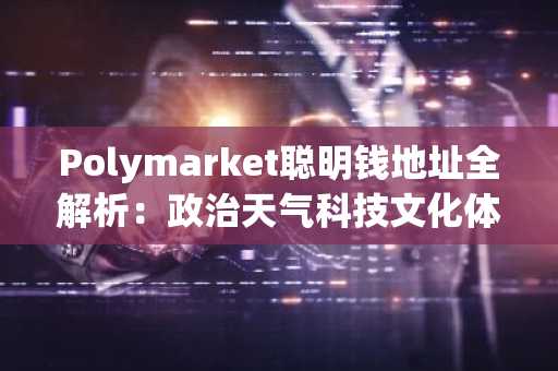 Polymarket聪明钱地址全解析：政治天气科技文化体育五大赛道精选