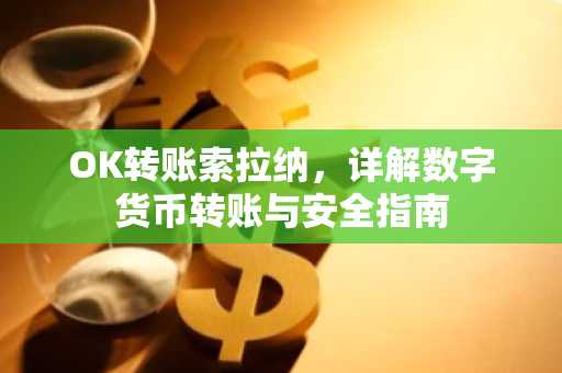 OK转账索拉纳，详解数字货币转账与安全指南