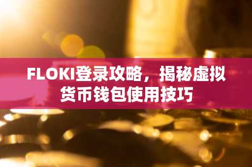 FLOKI登录攻略，揭秘虚拟货币钱包使用技巧