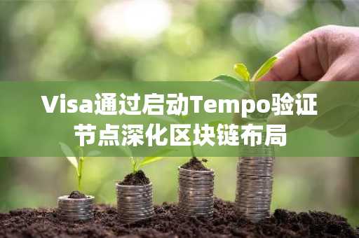 Visa通过启动Tempo验证节点深化区块链布局
