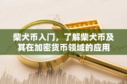 柴犬币入门，了解柴犬币及其在加密货币领域的应用