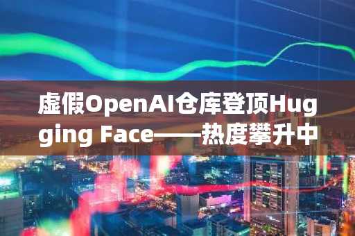 虚假OpenAI仓库登顶Hugging Face——热度攀升中窃取密码