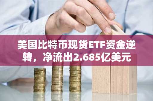 美国比特币现货ETF资金逆转，净流出2.685亿美元
