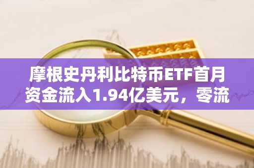 摩根史丹利比特币ETF首月资金流入1.94亿美元，零流出日
