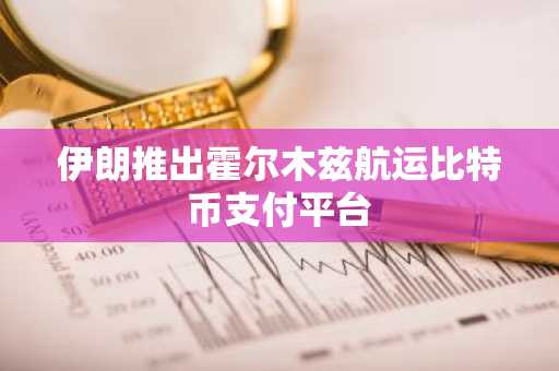 伊朗推出霍尔木兹航运比特币支付平台
