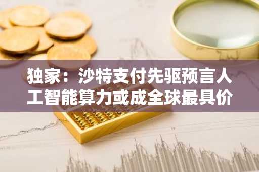 独家：沙特支付先驱预言人工智能算力或成全球最具价值资产